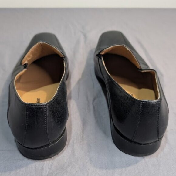 Christian Dior Black Leather Men Slip On Loafers Size 9 - Picture 6 of 11